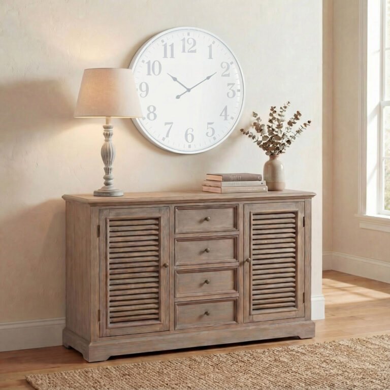 carved wood table lamp with linen shade