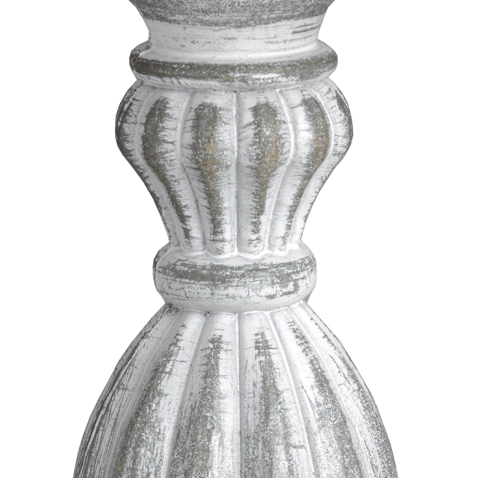 Willow Carved Wood Table Lamp - Image 3