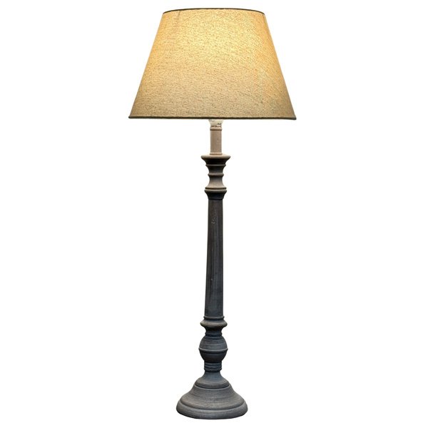 Oakmere Grey Wash Table Lamp