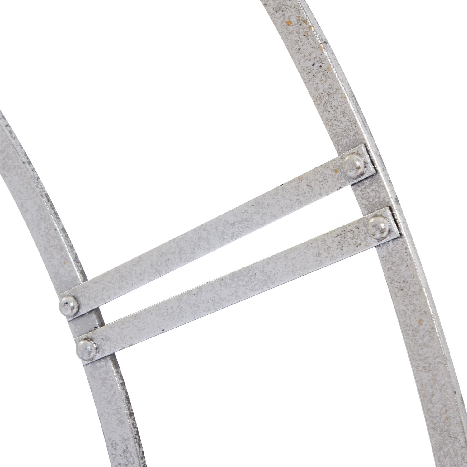 Large Silver Skeleton Wall Clock - Image 4