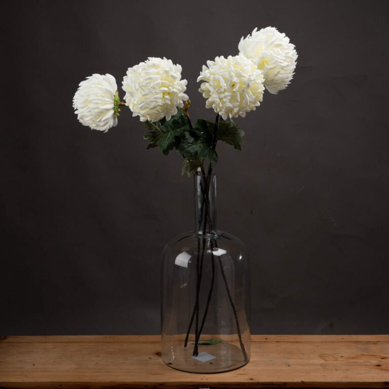 white artificial chrysanthemum