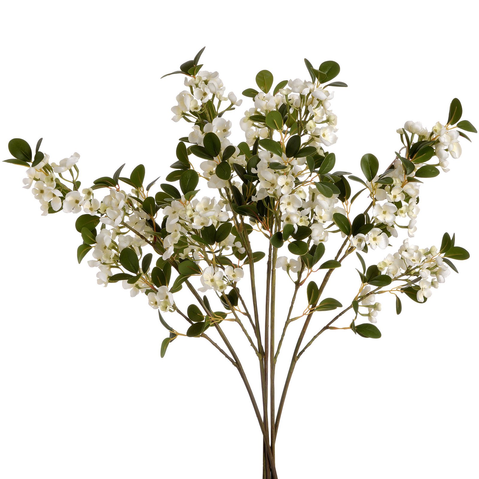 Ivory Mock Orange Blossom Stem - Image 4