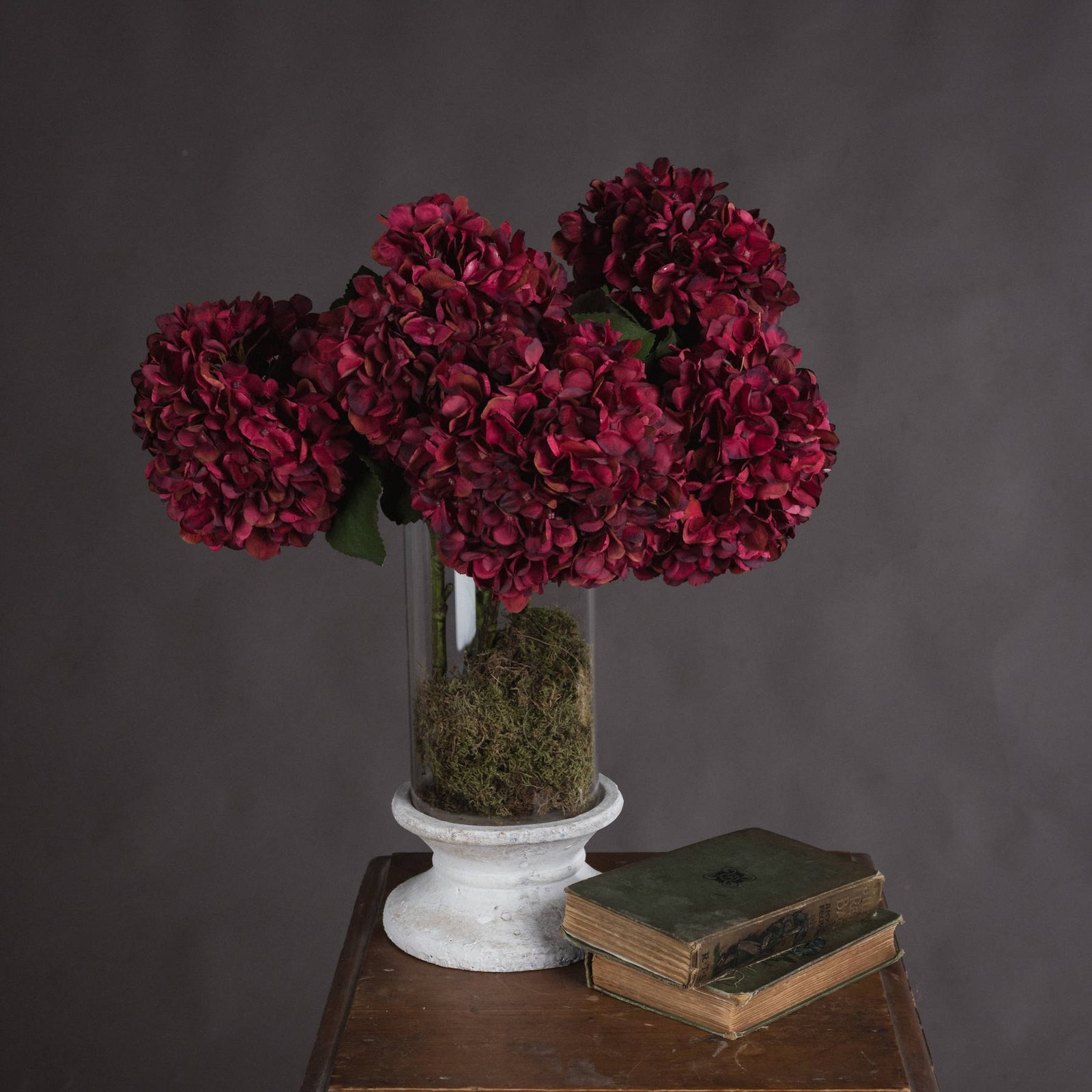 Red Artificial Hydrangea