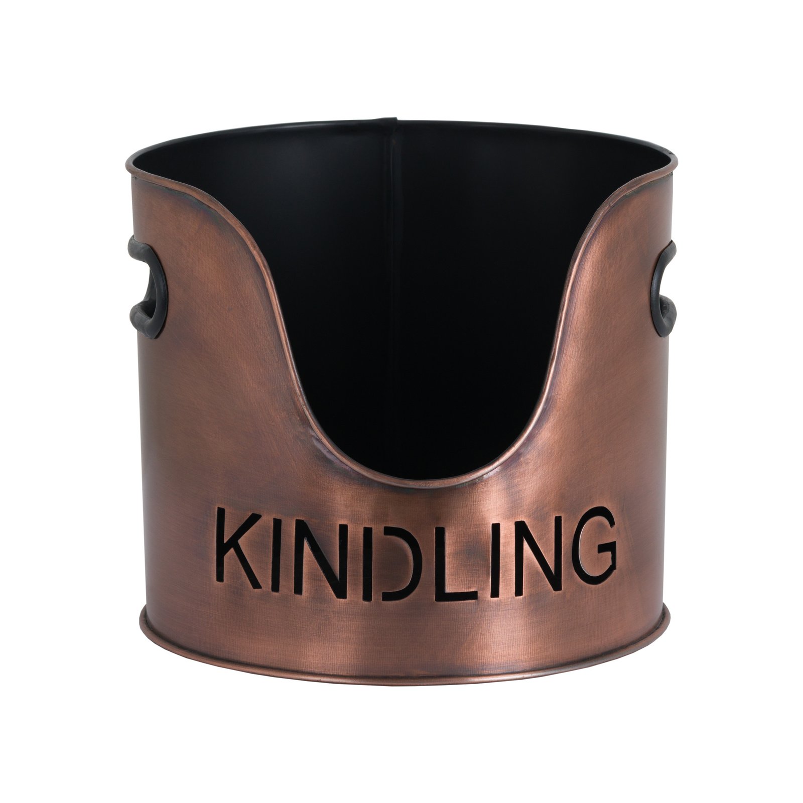 Copper Log & Kindling Bucket Set - Image 4