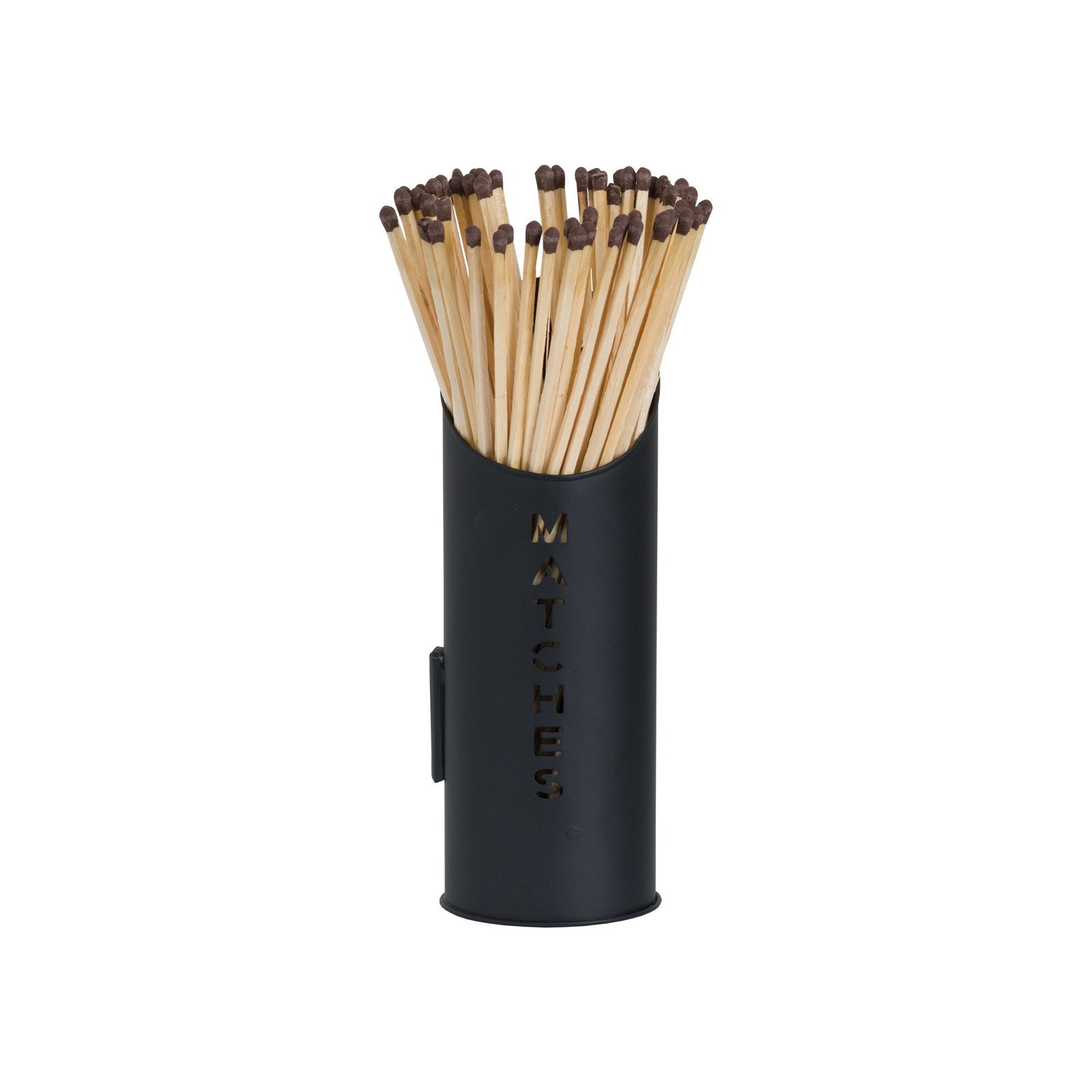 Black Log Basket with Kindling Holder - Image 5