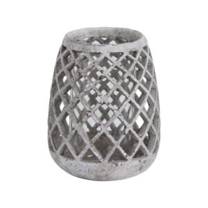 stone hurricane lantern