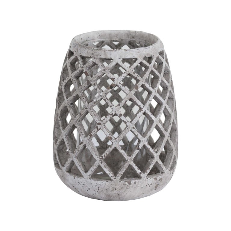 stone hurricane lantern
