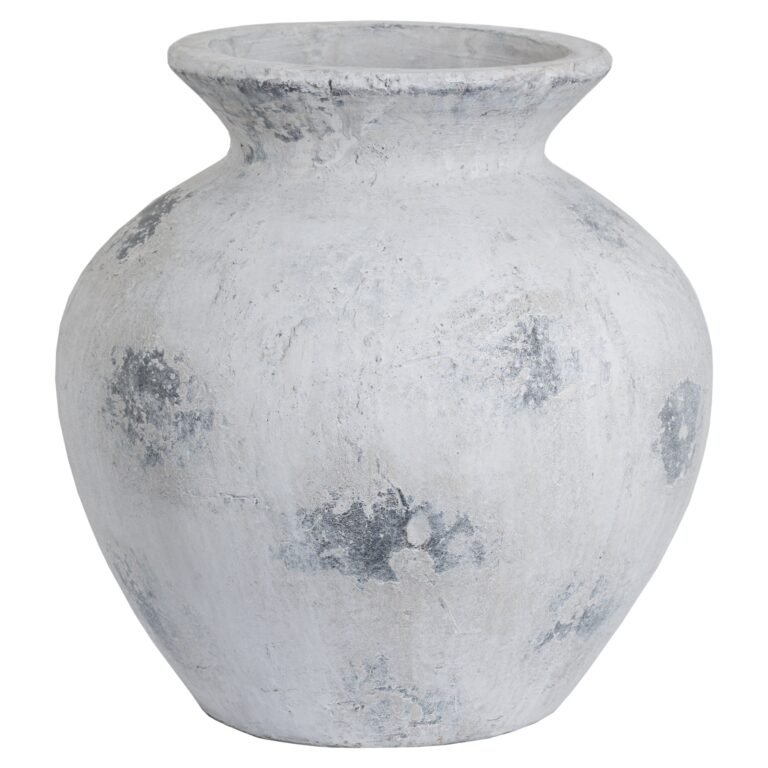 large stone vase