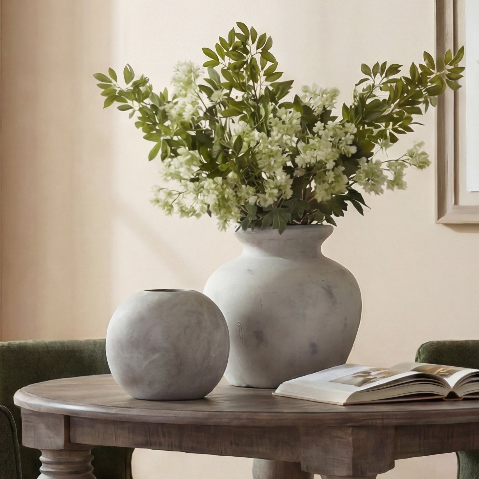 textured ceramic vase