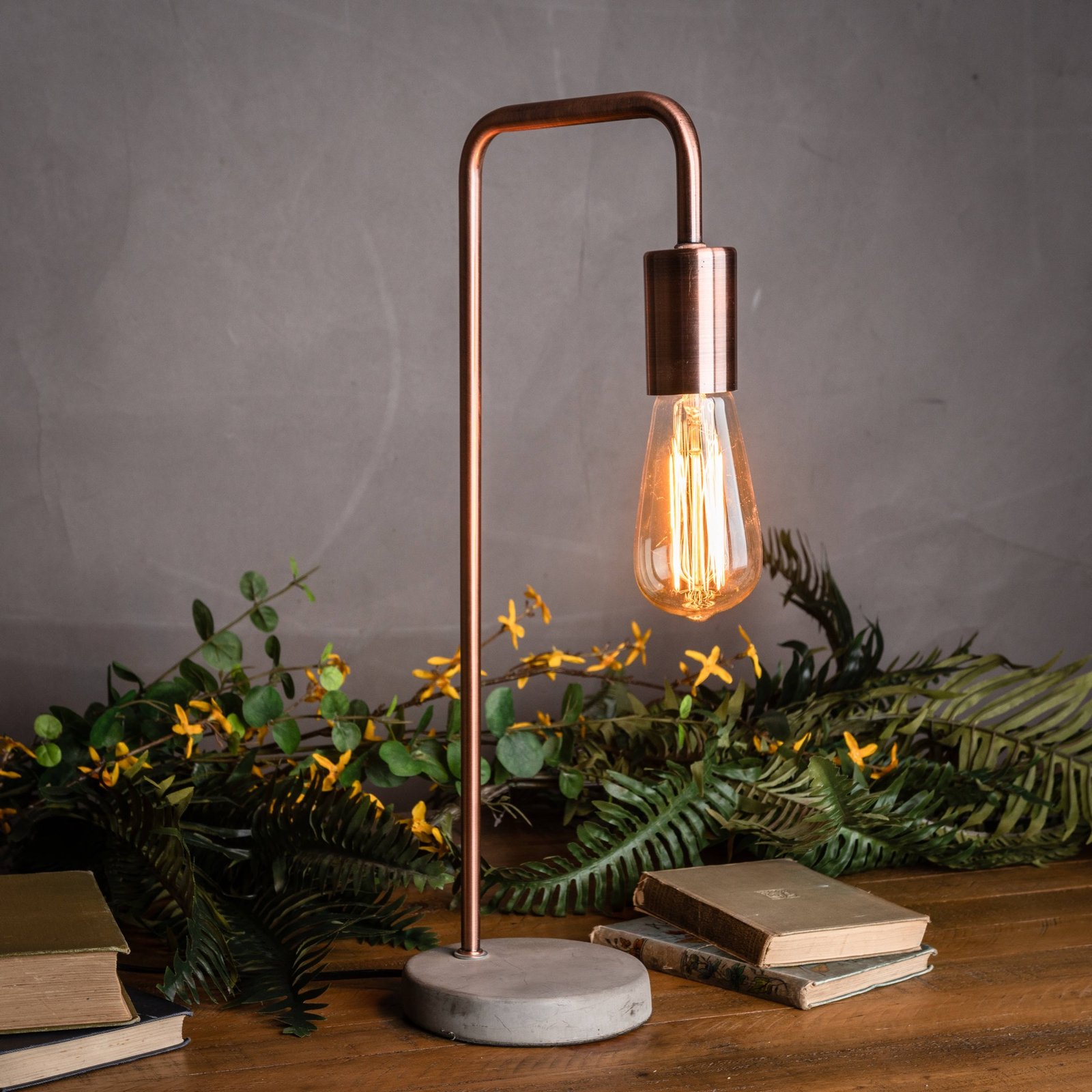 Copper & Stone Table Lamp - Image 4