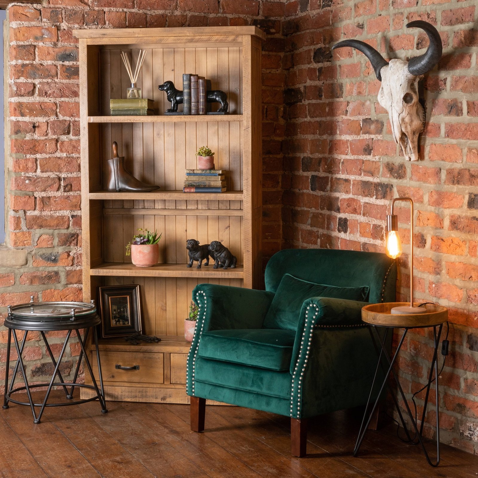 Copper & Stone Table Lamp - Image 5