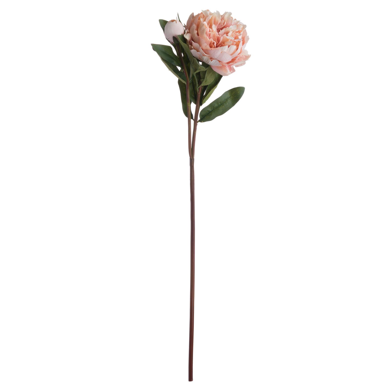 Peach Artificial Peony Stem - Image 4