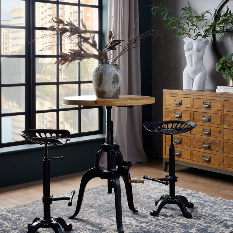 adjustable bar table