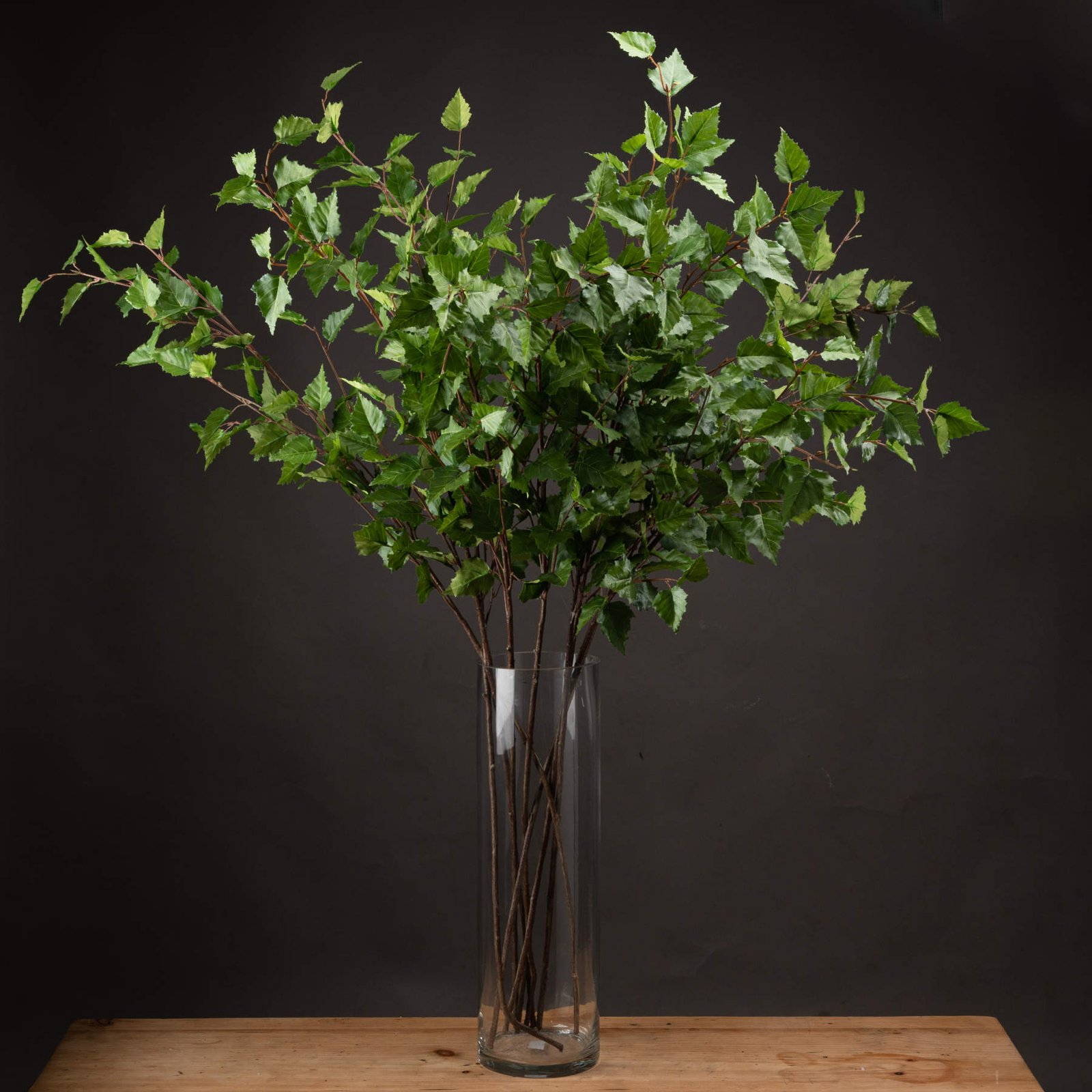 tall artificial green branch