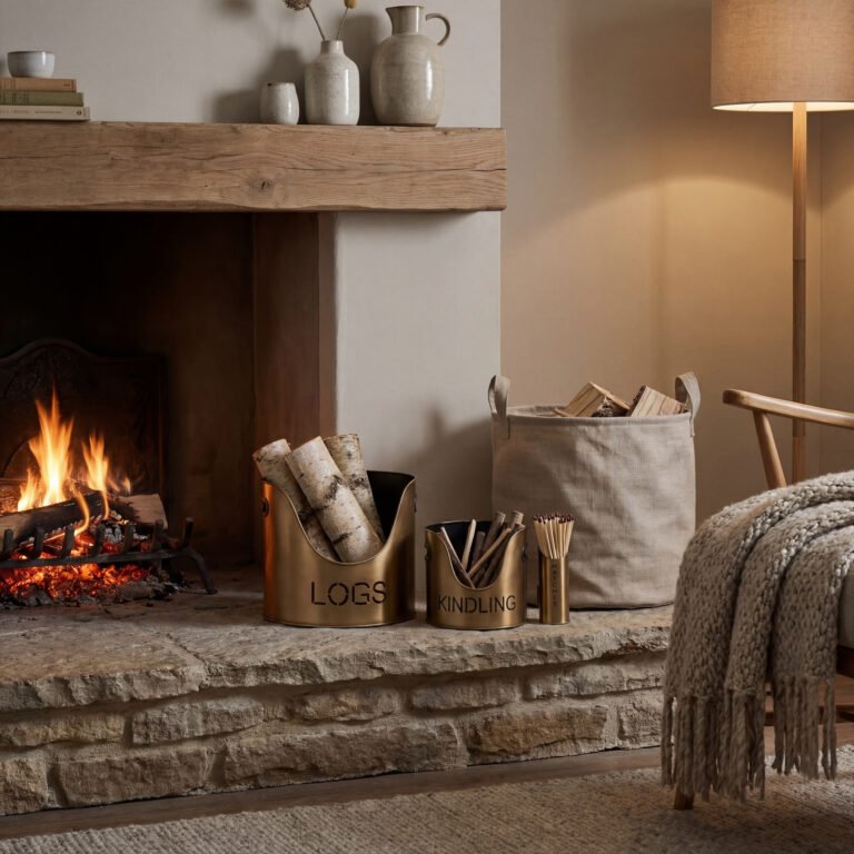 fireside log bucket set
