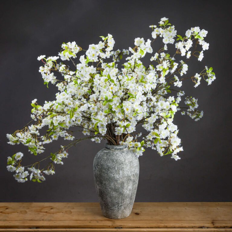 artificial cherry blossom spray