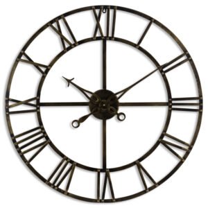 small skeleton wall clock