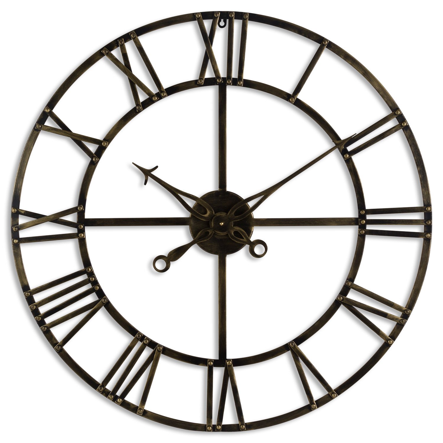 small skeleton wall clock