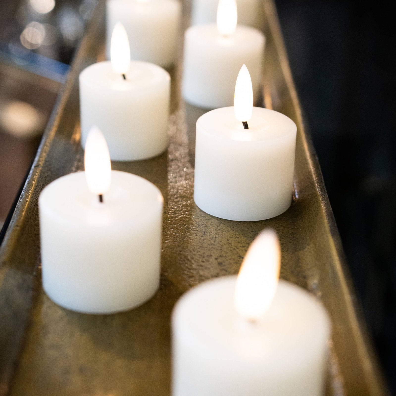 LED tealight candles Set of 6 - Image 5