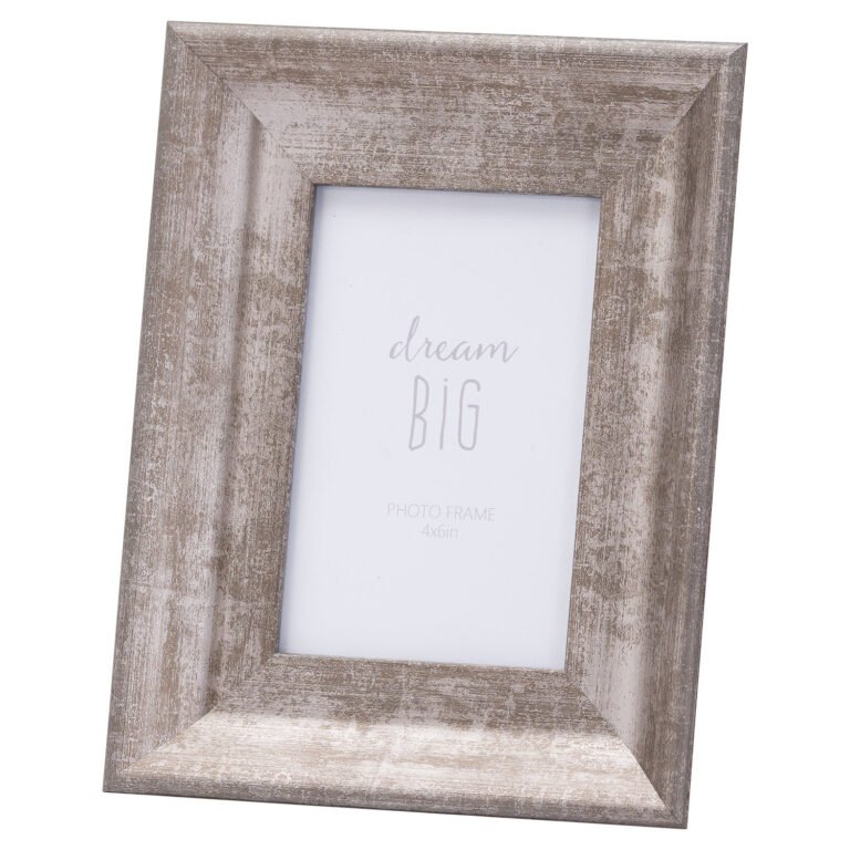 matt silver convex matt silver 4x6 frame