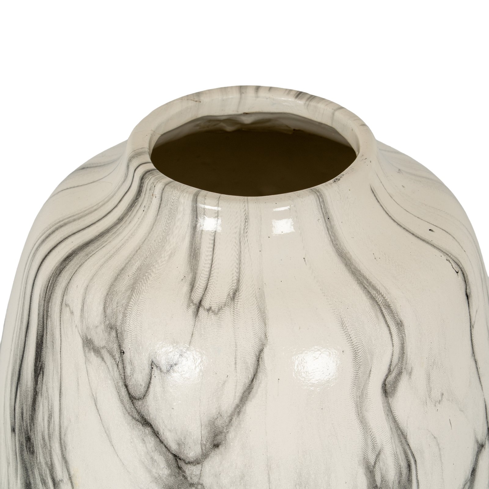 Marble Effect Olpe Vase - Image 2