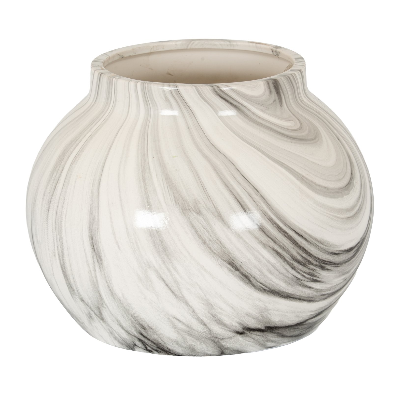 marble effect marble effect planter
