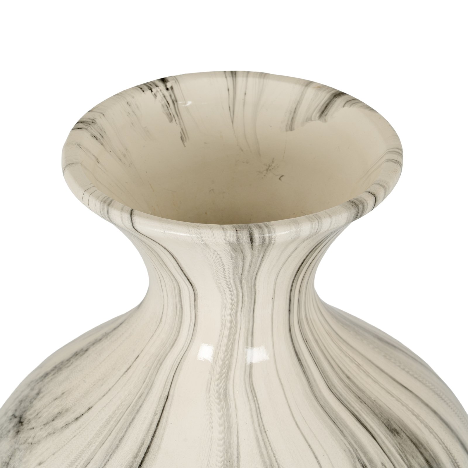 Marble Effect Ellipse Large Vase - Image 2
