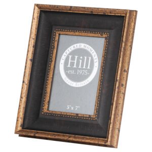 antique gold black antique gold beaded 5x7 photo frame