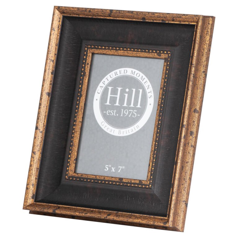 antique gold black antique gold beaded 5x7 photo frame