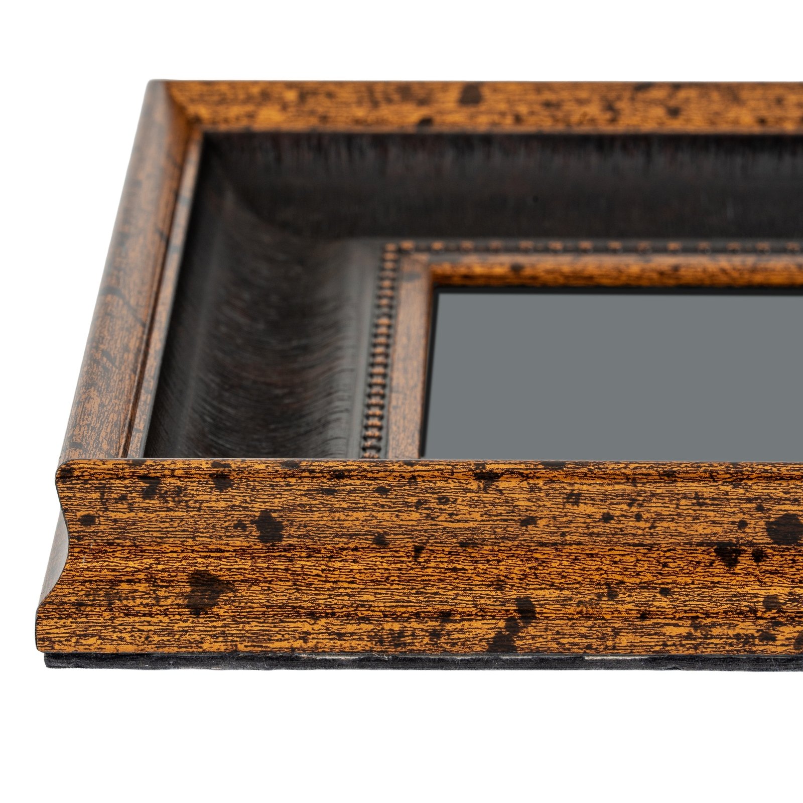 Black & Antique Gold Beaded 5X7 Photo Frame - Image 5