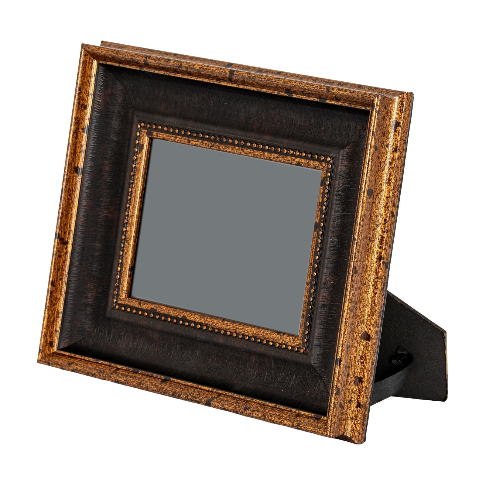 Black & Antique Gold Beaded 8X10 Photo Frame - Image 3