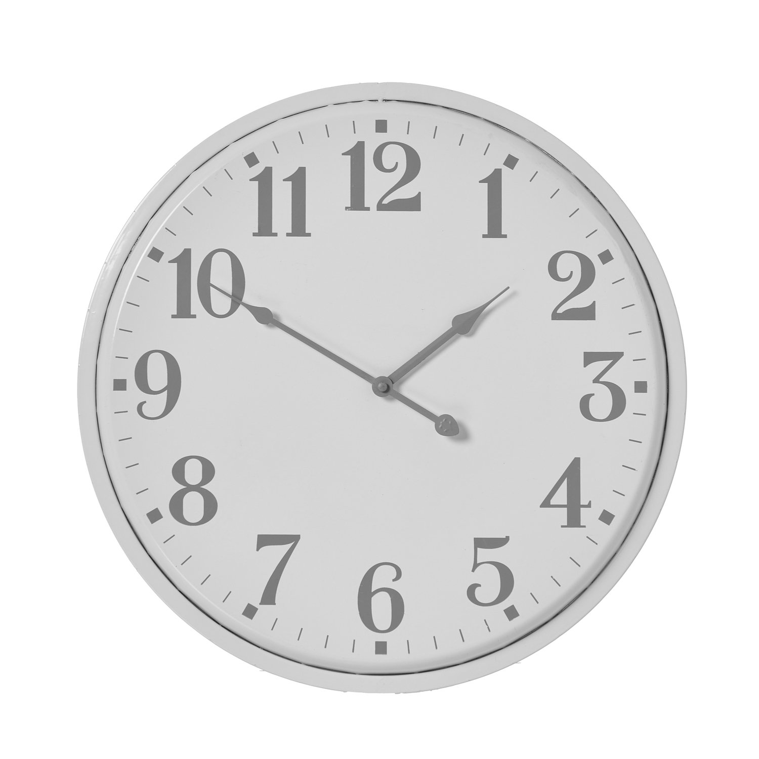 neutral aubrey wall clock