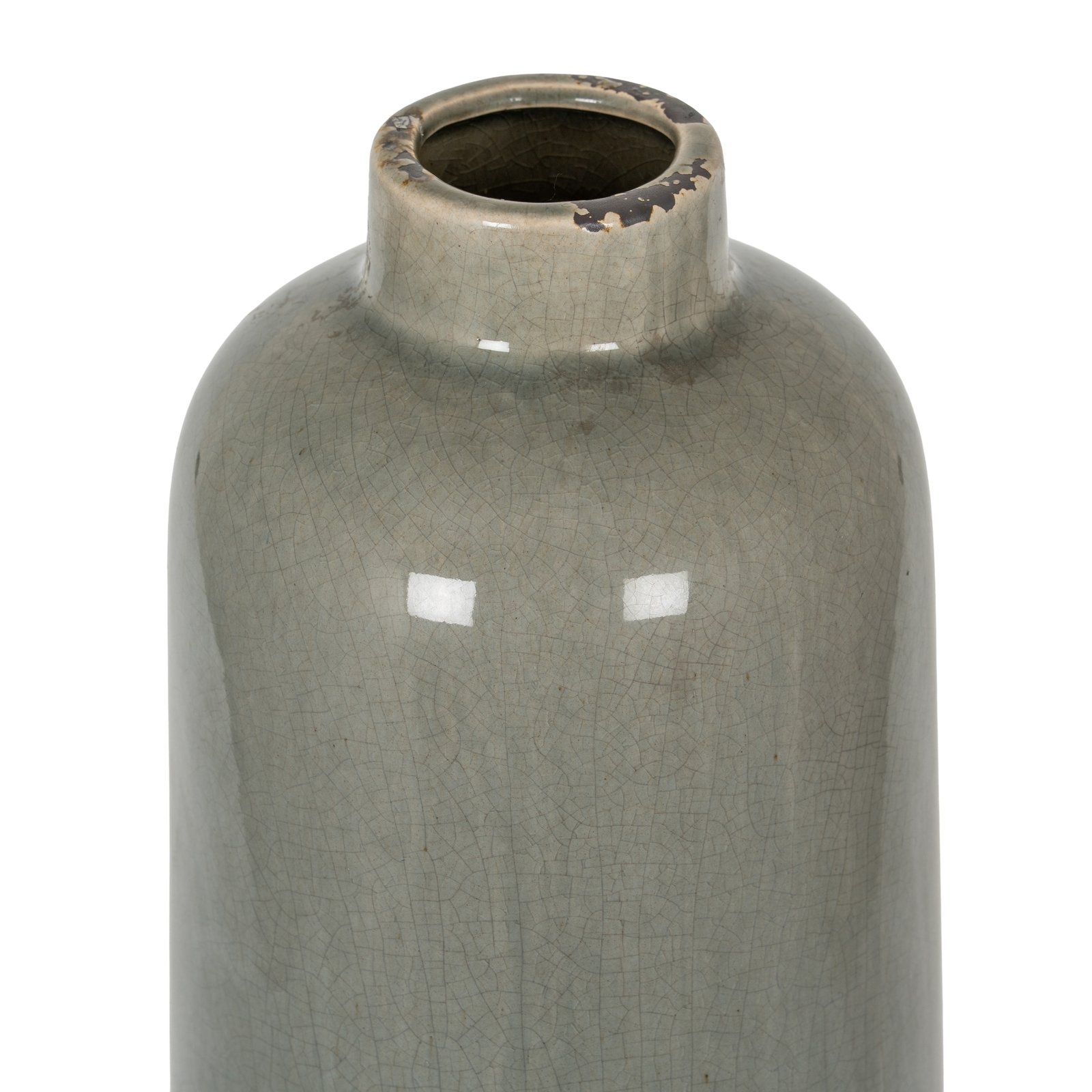 Garda Grey Glazed Raine Vase - Image 2