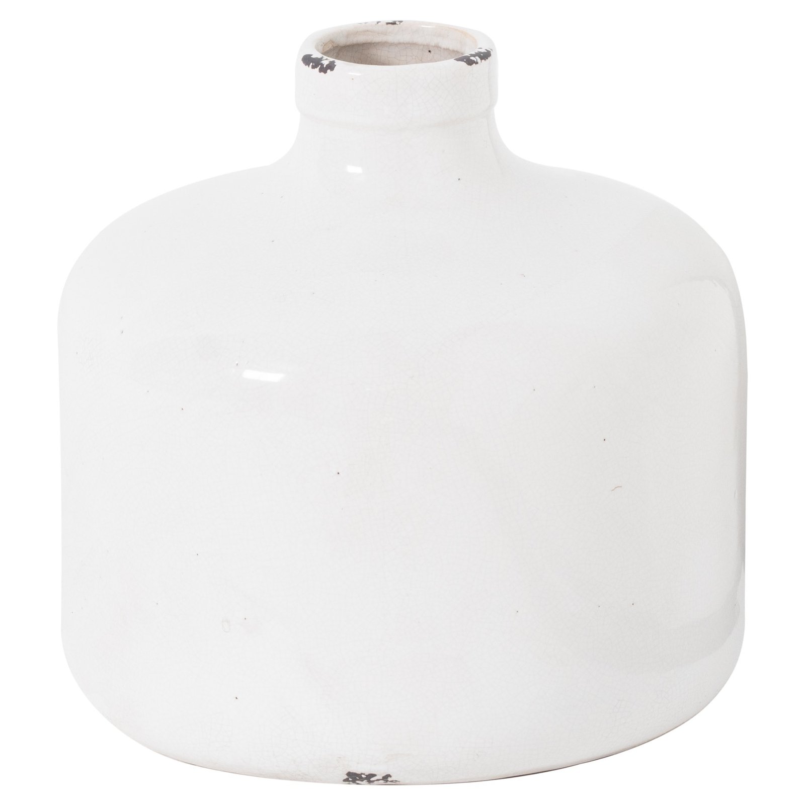 natural garda glazed eve vase