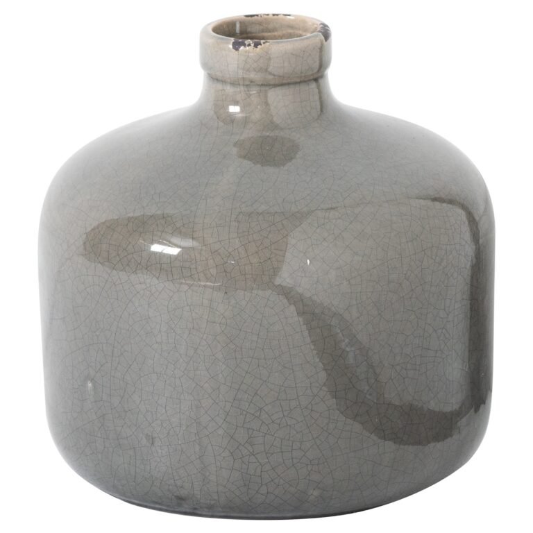 grey garda grey glazed eve vase