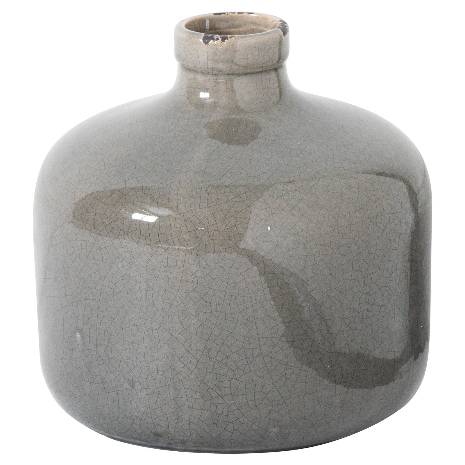 grey garda grey glazed eve vase