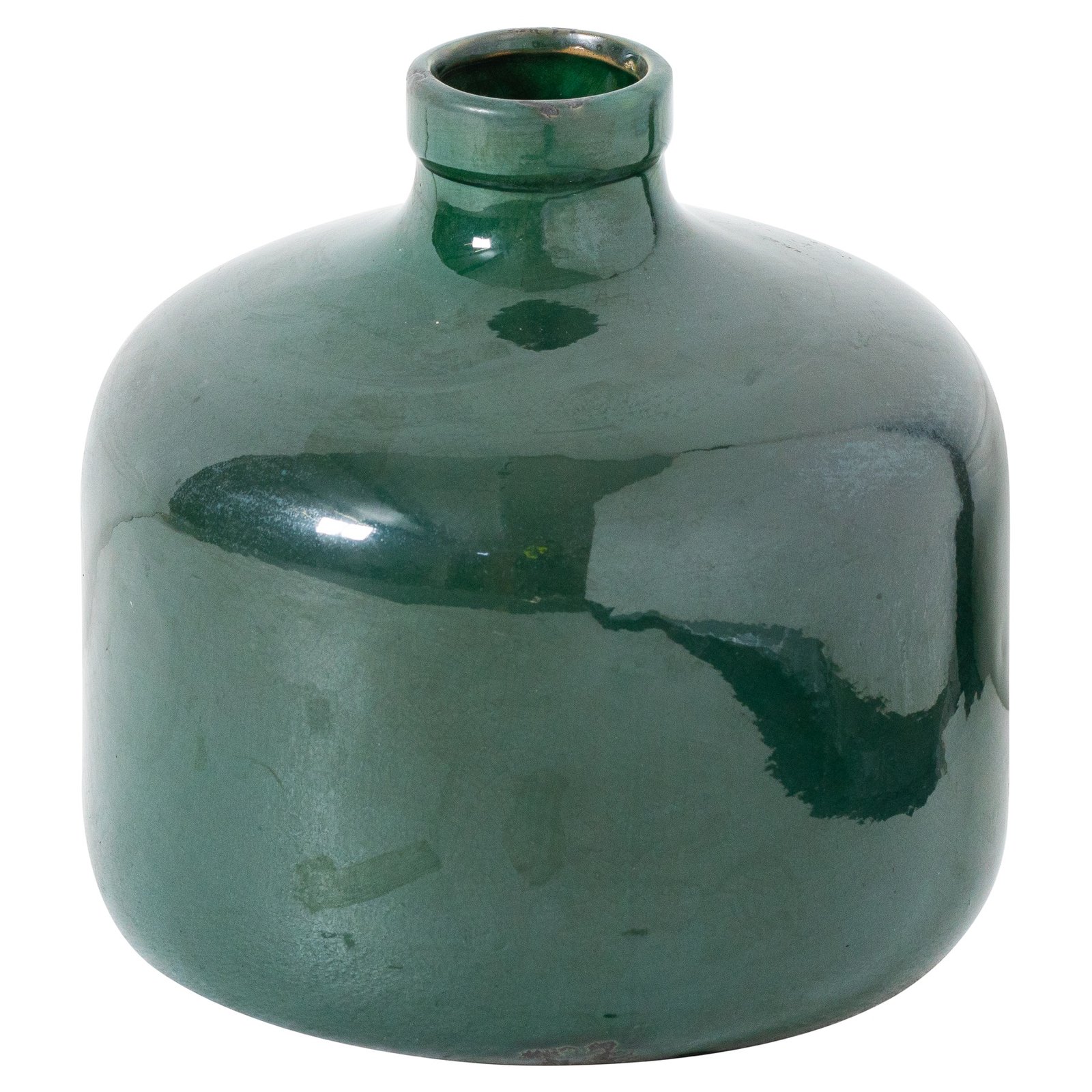emerald garda emerald glazed eve vase