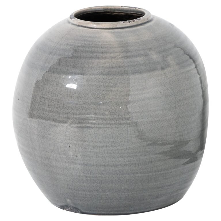 grey garda grey glazed tiber vase