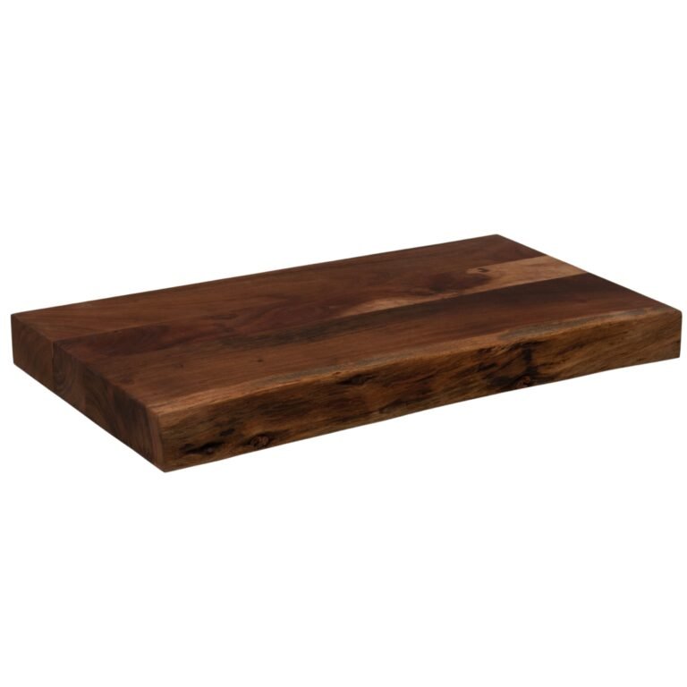 natural large chopping board with live edge