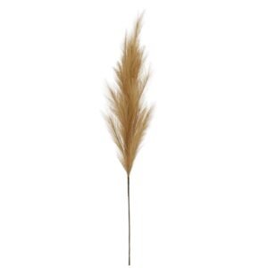 natural large faux pampas grass stem