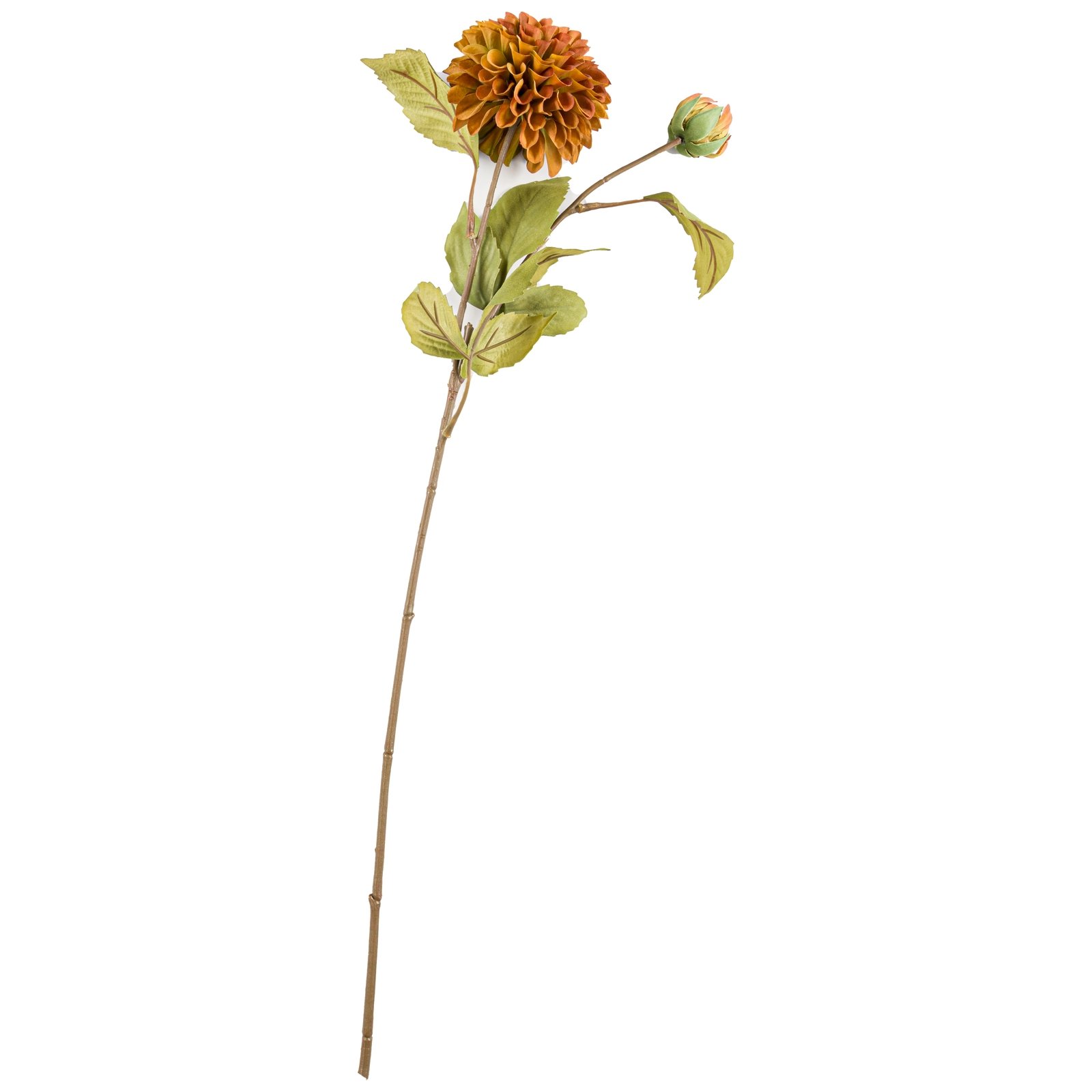 Deep Mustard Dahlia Stem - Image 3