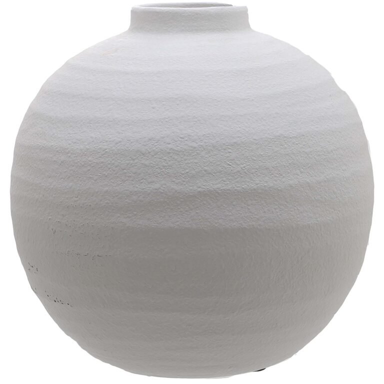 matt white tiber matt white ceramic vase