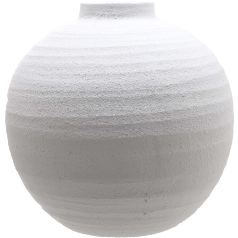 matt white tiber large matt white ceramic vase