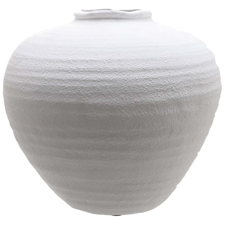 matt white regola large matt white ceramic vase