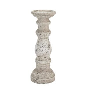 stone stone ceramic column candle holder