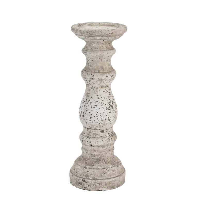stone stone ceramic column candle holder
