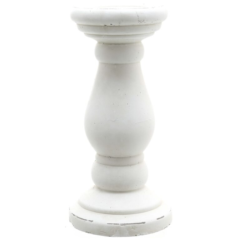 matt white matt white ceramic candle holder