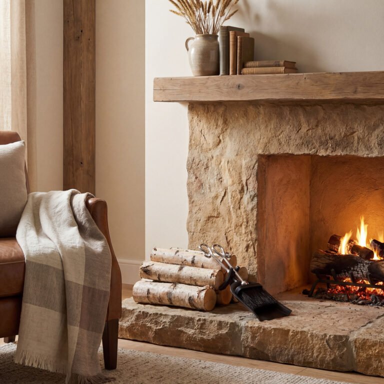chrome chrome crook handled hearth tidy