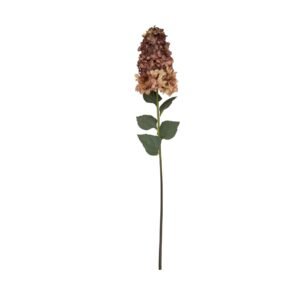 Artificial Burgundy Hydrangea Stem