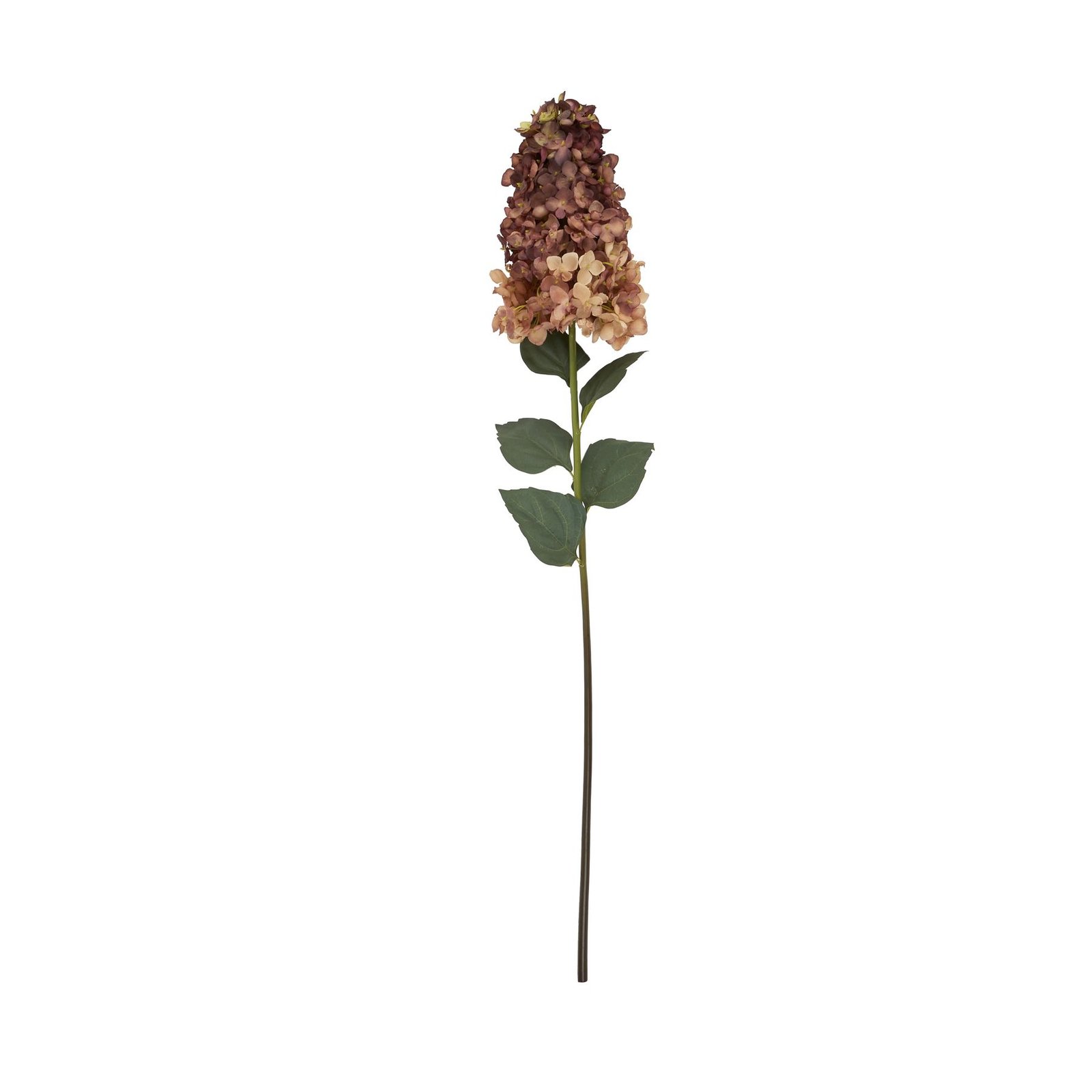 Artificial Burgundy Hydrangea Stem - Image 4